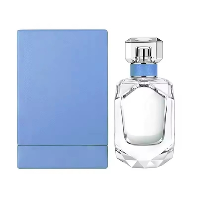 30ML Empty Transparent Square Perfume Luxury Glass Bottles Customizable Logo