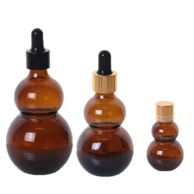 15ml 30ml Amber Glass Dropper Bottle Essential Oil Bottles for Hair and Body Oil