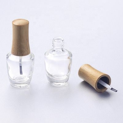 15ml Unique Empty Glass Nail Polish Bottle 6CM Square 18/415