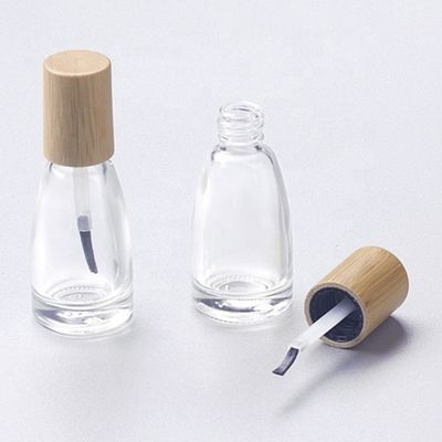 15ml Unique Empty Glass Nail Polish Bottle 6CM Square 18/415