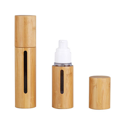 50ml Cream  28/400mm  Airless Cosmetic Bottles 30ml  15ml 28/410mm Lotion Bamboo