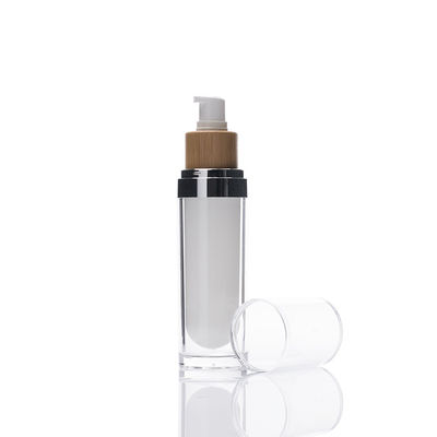 1 Oz 30ml Airless Pump Bottles 33mm 33/415 Empty Foundation Bottle With Pump