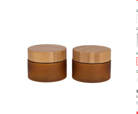 15g Empty Cosmetic Jars 150ML 4 Oz Biodegradable Cosmetic Jars