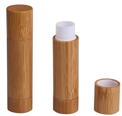 Plastic  Compostable Lip Balm Tin Containers Tubes 0.15oz 4.5g 74mm