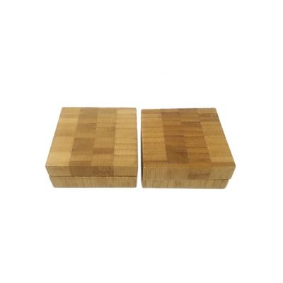Eyeshadow Small Eye Makeup Box 5g Bamboo Cover SGS Aluminium 61MM