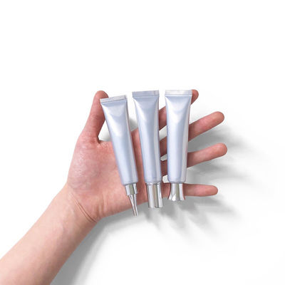 20ml/G Acrylic Lid Aluminum Lotion Tubes For Cosmetics 19mm 20g Travel