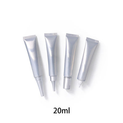 20ml/G Acrylic Lid Aluminum Lotion Tubes For Cosmetics 19mm 20g Travel