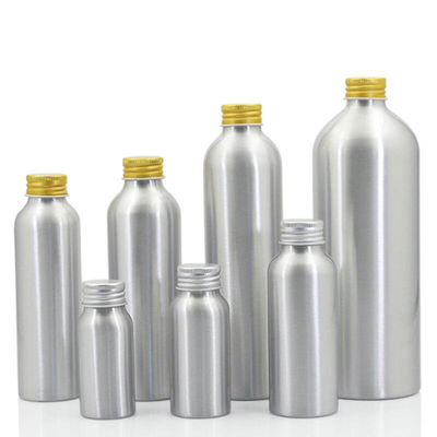 Spray Fine Mist Cosmetic Aluminum Bottles 250ml Screw Cap 18mm 18/415