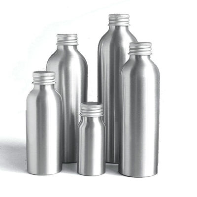 Spray Fine Mist Cosmetic Aluminum Bottles 250ml Screw Cap 18mm 18/415
