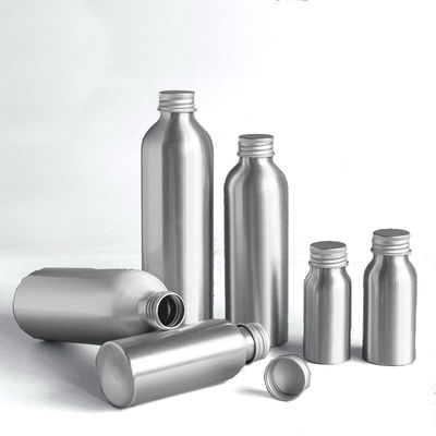 Spray Fine Mist Cosmetic Aluminum Bottles 250ml Screw Cap 18mm 18/415