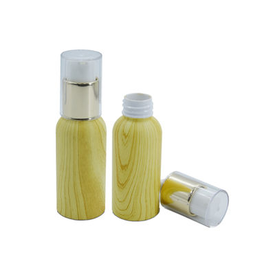 200ml Bamboo Cosmetic Containers 18/400 Airless Pump Cream Jar 18mm
