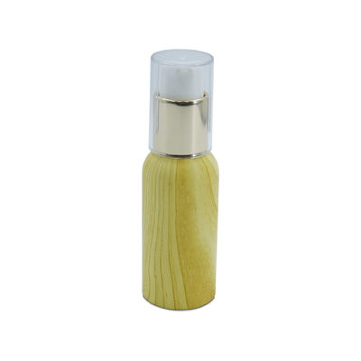 200ml Bamboo Cosmetic Containers 18/400 Airless Pump Cream Jar 18mm