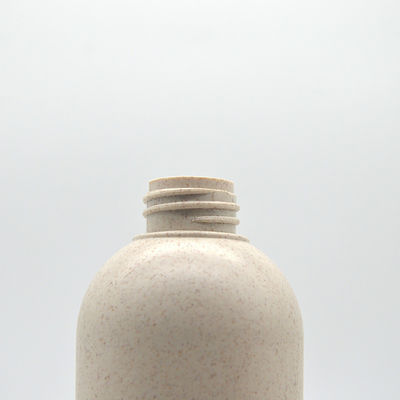 Wheat Straw Small Plastic Empty Cosmetic Bottles Containers 24mm 180ml 20/415