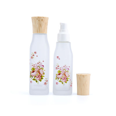 20 410 20mm Frosted Glass Cream Jar 30ml Essential Oil Bottles 50g
