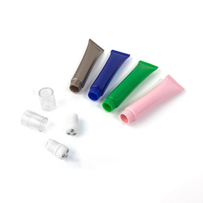 Roll Ball Refillable Lotion Empty Cosmetic Tubes 20g 20ml 29mm Pink