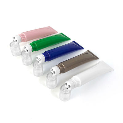 Roll Ball Refillable Lotion Empty Cosmetic Tubes 20g 20ml 29mm Pink