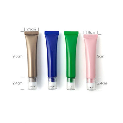 Roll Ball Refillable Lotion Empty Cosmetic Tubes 20g 20ml 29mm Pink