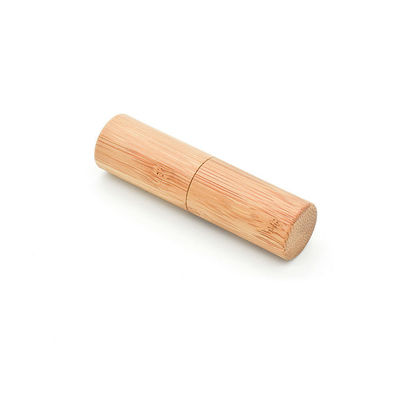 21mm 3.5g Raw Wooden Lip Balm Lipstick Tube Container Bulk 8cm